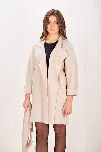 3 Пальто 19109 (бежевый)