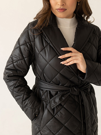 6 Куртка женская демисезонная 24830 (черный)