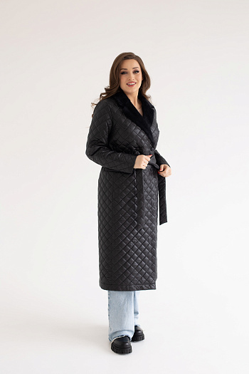 2 Куртка женская демисезонная 23985 (черный)