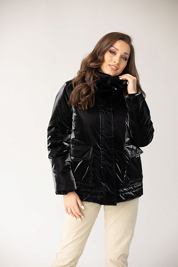 2 Куртка женская зимняя 23350 (black)