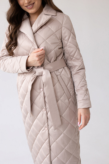 2 Куртка женская демисезонная 22810 (латте)