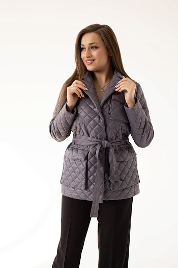 6 Куртка женская демисезонная 24230 (лиловый)