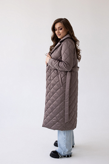 2 Куртка женская демисезонная 22810 (капучино)