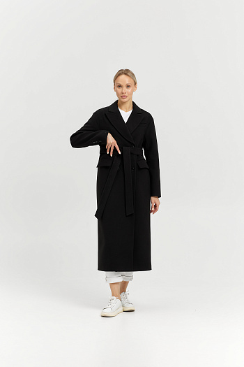 5 Пальто женское демисезонное 26102 (черный)