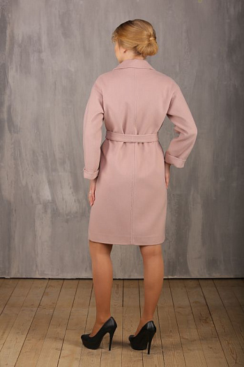 3 Пальто 18570  (кофе/роза) 