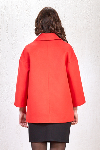 2 Пальто 18520  (красный) 