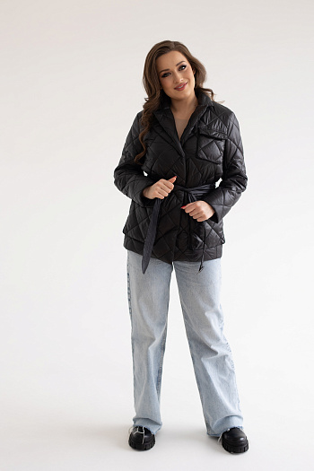 3 Куртка женская демисезонная 24230 (черный)