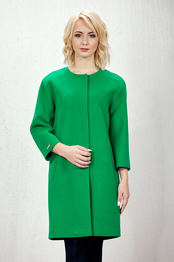2 Пальто 19120 (зеленый)