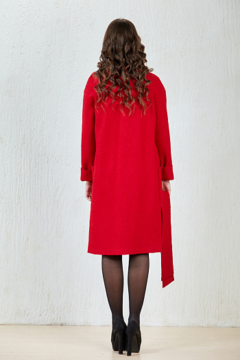 2 Пальто 19110  (красный) 