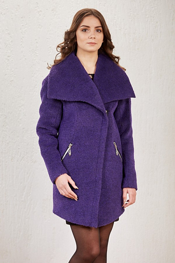 3 Пальто 18830  (фиолет) 