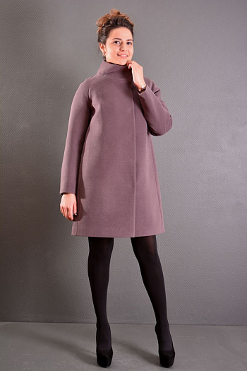 4 Пальто 15215-500Ут/к  (баклажан) 