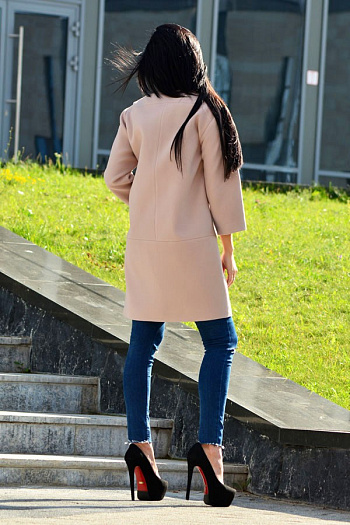 3 Пальто 15223-057  (беж.) 