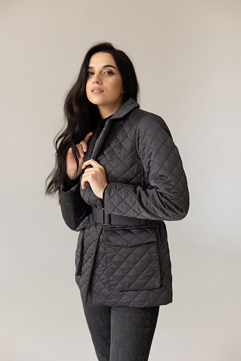 5 Куртка женская демисезонная 24230/б (графит)