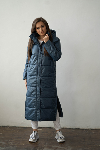 2 Куртка женская демисезонная 22650  (джинс) 