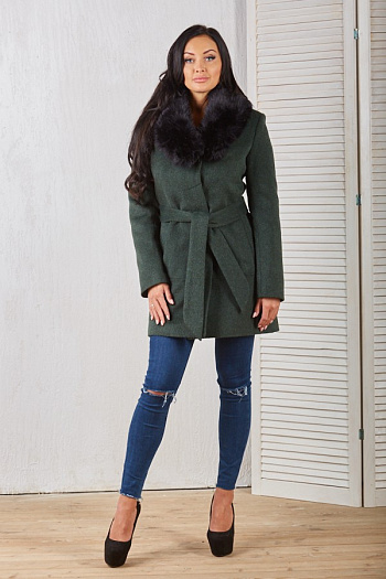 3 Пальто 2780-800Ут/в  (зеленый) 