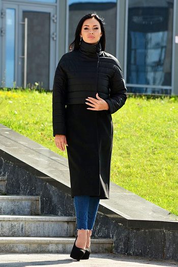 4 Пальто 19940  (черный) 