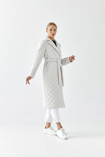 4 Куртка женская демисезонная 26810 (айвори)