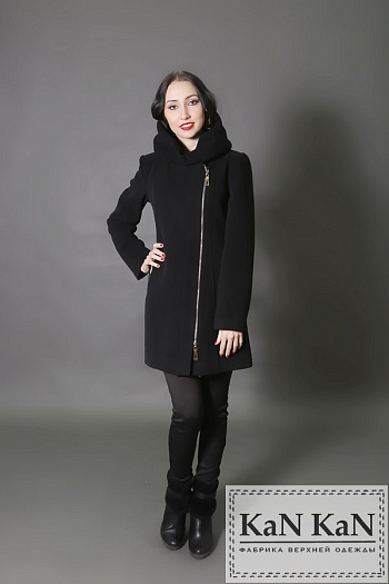 2 Пальто 865-000  (черный) 