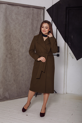 3 Пальто 20970  (хаки) 