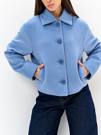 7 Пальто женское демисезонное 28001-04 (голубой)