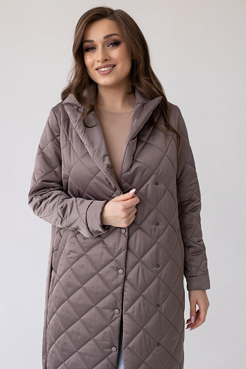 4 Куртка женская демисезонная 22810 (капучино)