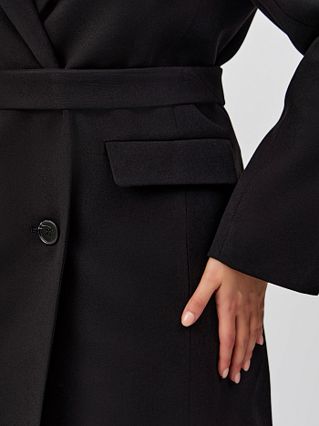 3 Пальто женское демисезонное 26897 (черный)