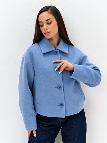 8 Пальто женское демисезонное 28001-04 (голубой)