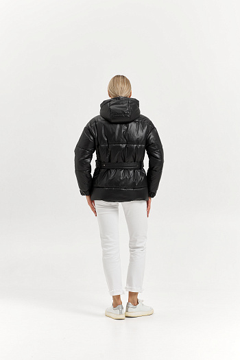 4 Куртка женская зимняя 25404 (черный)