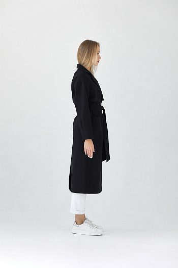 5 Пальто женское демисезонное 25417 (черный)