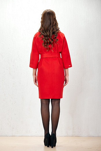 3 Пальто 18225  (красный) 