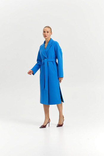 3 Пальто женское демисезонное 26820 (электрик)