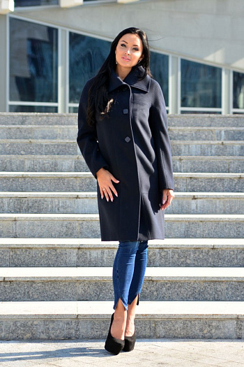 3 Пальто 18950  (синий) 