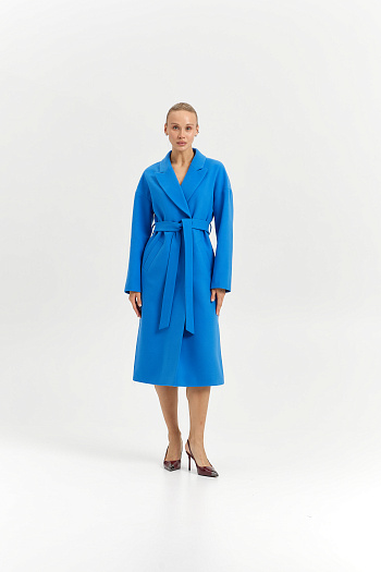 2 Пальто женское демисезонное 26820 (электрик)