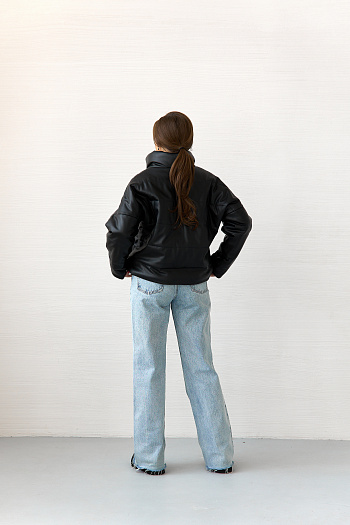 2 Куртка женская демисезонная 25750 (черный)