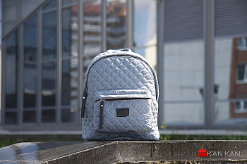 2 Рюкзак S0022М Голуб.+ черн.