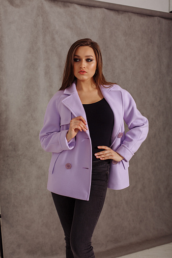 4 Пальто 20980  (сирень) 