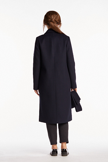 2 Пальто женское демисезонное 19950  (синий) 