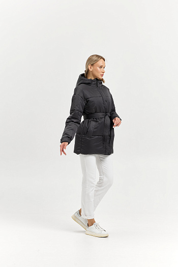 6 Куртка женская зимняя 25444 (графит)